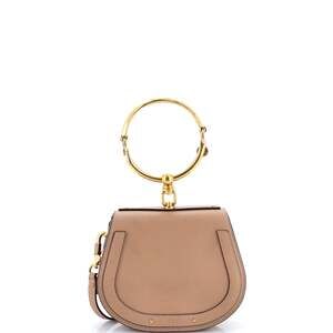 Chloe Nile Crossbody Bag Leather Small #187091C10B